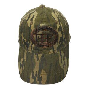 Mossy Oak Featherhorn Farm Camo Strapback Cap Hat Hunting Trucker Baseball